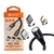 CABO MAGNETICO 3 EM 1 - USB-A PARA MICRO USB / LIGHTNING / TIPO C - HREBOS - loja online