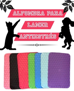 Alfombra para lamer antiestrés - comprar online