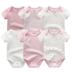 Bodysuits: 6 Peças/conjunto unissex de macacoezinhos para seu bebê recém-nascido, Excelência e Qualidade garantida. Proteja seu Anjinho. na internet
