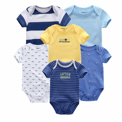 Bodysuits: 6 Peças/conjunto unissex de macacoezinhos para seu bebê recém-nascido, Excelência e Qualidade garantida. Proteja seu Anjinho. - loja online