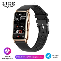 LIGE-Relógio Inteligente Fitness para Homens e Mulheres, Telefone Conectado Bluetooth. Veja na descrição as qualidades desta maravilha. O Presente perfeito.