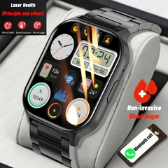 Smartwatch HD Screen Masculino, relógio inteligente, monitoramentos: Glicose, pressão, Oxigênio e distância percorrida. - comprar online