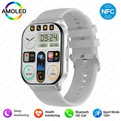Smartwatch HD Screen Masculino, relógio inteligente, monitoramentos: Glicose, pressão, Oxigênio e distância percorrida.
