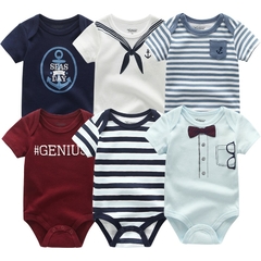 Bodysuits: 6 Peças/conjunto unissex de macacoezinhos para seu bebê recém-nascido, Excelência e Qualidade garantida. Proteja seu Anjinho. - comprar online