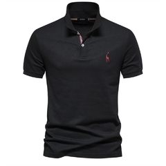 AIOPESON-Camisas Polo masculina de Algodão Manga Curta, a roupa certa para presentear quem você AMA, neste Verão. - comprar online