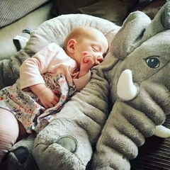 kawaii: Elefante de Pelúcia com 40cm 60cm e 80cm, Oferece ao seu Bebê o conforto do colo da Mamãe e e aos Papais a tranquilidade merecida. na internet