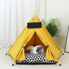 Imagem do teepee: A Tenda perfeita para seu filhinho de 4 patas, Próprio para cão ou gat