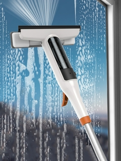Rodo Magic: Rodo com compartimento para água ou produtos de limpeza com Spray, Próprio para limpeza de vidros ou pisos. - comprar online