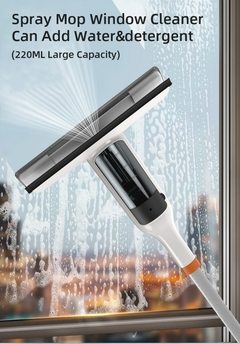 Rodo Magic: Rodo com compartimento para água ou produtos de limpeza com Spray, Próprio para limpeza de vidros ou pisos. na internet