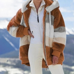 2022 inverno: nova mulher Inteligente, aqueça seu inverno com o magnifico casaco de pelúcia costuras ultra resistentes. o Presente certo para você. - ÁGUIASHOPPING