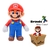 Boneco Articulado Grandes Coleção Super Mario +mini Game Sup