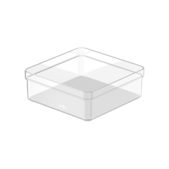 Organizador De Gavetas Clear 15 x 15 x 5,6 cm