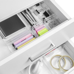 Organizador De Gavetas Clear 7,5 x 7,5 x 5,6 cm - comprar online