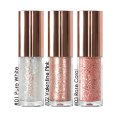 Peach C - Champagne Eye Glitter - comprar en línea