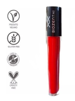 BATOM COR VERMELHO PERIGO - COSMÉTICO NATURAL VEGANO - 6G