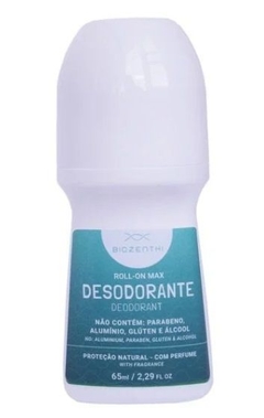 BIOZENTHI - DESODORANTE ROLL-ON - MAX PERFUME SUAVE - NATURAL - 65ml