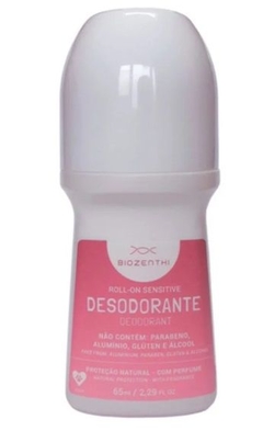 BIOZENTHI - DESODORANTE ROLL-ON - SENSITIVE PERFUME SUAVE - 65ml