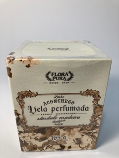 VELA PERFUMADA SÂNDALO MADEIRA - 165g