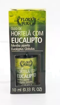 ÓLEO DE HORTELÃ COM EUCALIPTO - 10ML