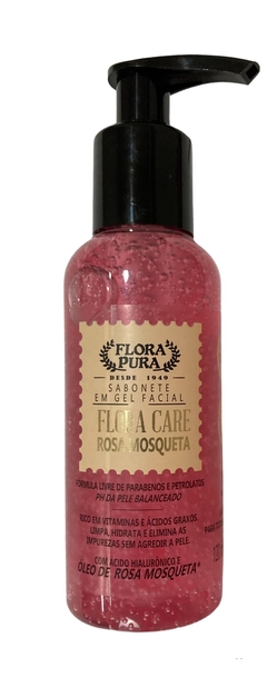 SABONETE EM GEL ROSA MOSQUETA - 120ML