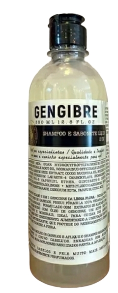 SHAMPOO VEGANO 2 EM 1 GENGIBRE - 380 ML