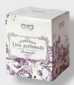 VELA PERFUMADA LAVANDA - 165G