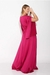 Vestido Maxi Mangas Liso - comprar online