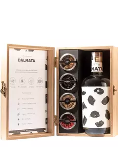 Estuche Gin Dalmata 750 Ml Con Botánicos