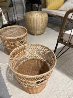 canasto Rattan 0,35 x 0,35 - comprar online