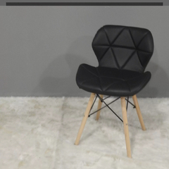 silla hexagonal eames tapizada - comprar online