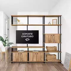 SEPARADOR CON SOPORTE TV 190cm (s03)