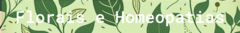 Banner da categoria Florais e Homeopatias