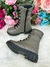 Bota Nilqi Melissa verde militar - loja online