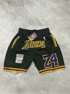 SHORT NBA LAKERS CLÁSICO KOBE BRYANT