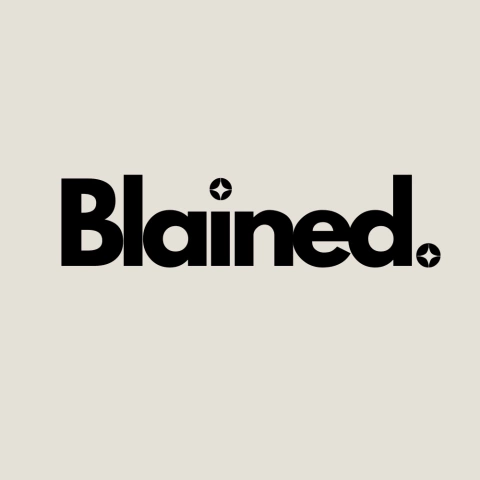 Blained.