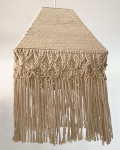 Lámpara de Macramé