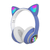 Fone Headphone Orelha de Gato Colorido Led Smartphone Geek Gamer - loja online