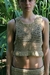 Top musculosa beige