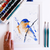 Pintura em aquarela – Bird