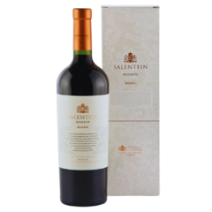 Vino Salentein Reserve Malbec con estuche 750ML. - Bodega Salentein