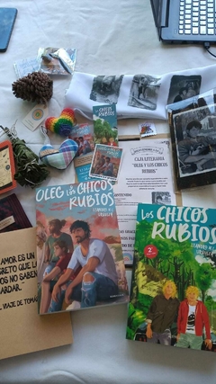 Caja literaria "Los chicos rubios" y "Oleg y los chicos rubios"