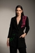 Maxi Blazer Recortes Preto - comprar online