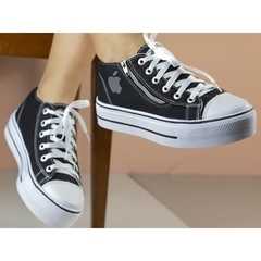 Tenis Feminino Plataforma All Star Apple Promoção Varias Cores Liquidação Frete Gratis - MODA VERÃO COM OTIMOS PREÇOS