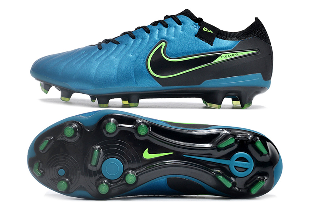 Chuteira nike tiempo campo sales azul