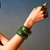 Bracelete Esmaltado Modern Green - comprar online