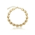 Pulseira Plates Dourado Fosco