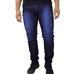 Calça Jeans com Lycra Slim Fit Masculina - Diversas Cores - comprar online