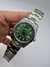 ROLEX DATEJUST - PRATA E VERDE