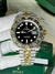 ROLEX GMT MASTER II PRATA- DOURADO