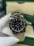 ROLEX SUBMARINER - PRETO E PRATA